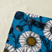 デイジーオン青 ビーチタオル (インサイチュ)