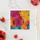 デイジーカラフルナプキン スタンダードカクテルナプキン (インサイチュ)