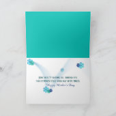 デイジーカラフルブーケマザーズデイ カード (内部)