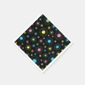 デイジーカラフル紙ナプキン スタンダードカクテルナプキン (角)