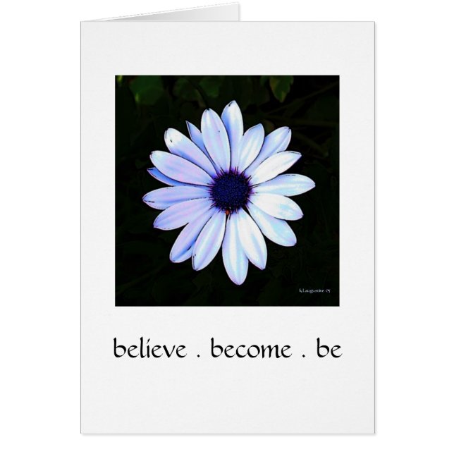 デイジーカードを信じて下さい (正面)