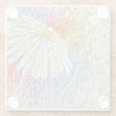 デイジーガルスコースター ガラスコースター (裏面)