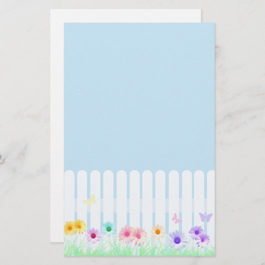 デイジーガーデンスタディティ 便箋 (正面/裏面)