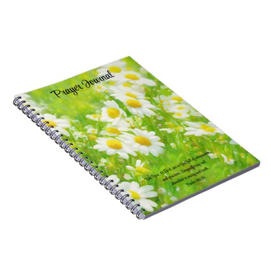 デイジーガーデンバイブル聖句祈りの言葉ジャーナル ノートブック (右側)