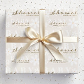 デイジーガーデンベビーシャワー男女兼用 ラッピングペーパー