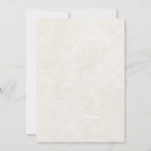 デイジーガーデンベビーシャワー男女兼用 招待状 (裏面)