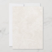 デイジーガーデンベビー男女兼用テンプレート 招待状 (裏面)