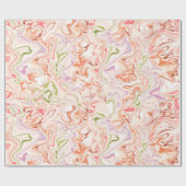 デイジーガーデンマーブル ラッピングペーパー (フラット)
