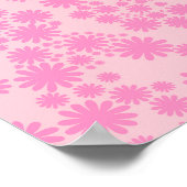 デイジーガーデン04ピンク ポスター (角)