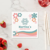 デイジーガールバースデーパーティー スタンダードカクテルナプキン (インサイチュ)