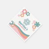 デイジーガールバースデーパーティー スタンダードカクテルナプキン (角)