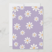 デイジーガール誕生日 招待状 (裏面)