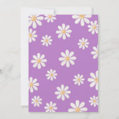 デイジーガール誕生日 招待状 (裏面)