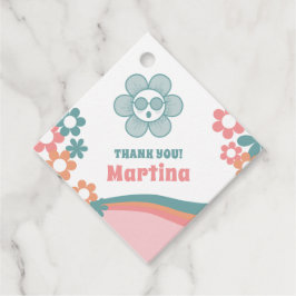 デイジーガール10th誕生日サンキューユーメッセージカード フェイバータグ