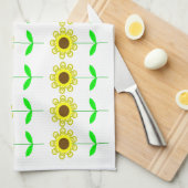 デイジーキッチンタオル キッチンタオル (四つ折り)