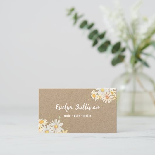 デイジークラフト名刺 名刺 (スタンド正面)