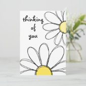 デイジーグリーティングカード サンキューカード (スタンド正面)