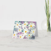 デイジーグリーティングカード ノートカード (正面)