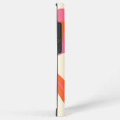 デイジーグルーブ – ピンク、オレンジ、クリーム SAMSUNG GALAXYケース (右側面)