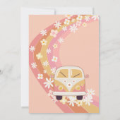 デイジーグルーヴィーツーバースデーパーティーの招待 招待状 (裏面)