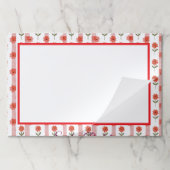 デイジーコケットストライプメモ帳 ペーパーパッド (折り畳み)