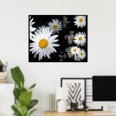 デイジーコラージュ ポスター (ホームオフィス)