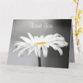 デイジーサンキュー紙カード カード (黄色い花)