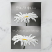 デイジーサンキュー紙カード カード (内部)