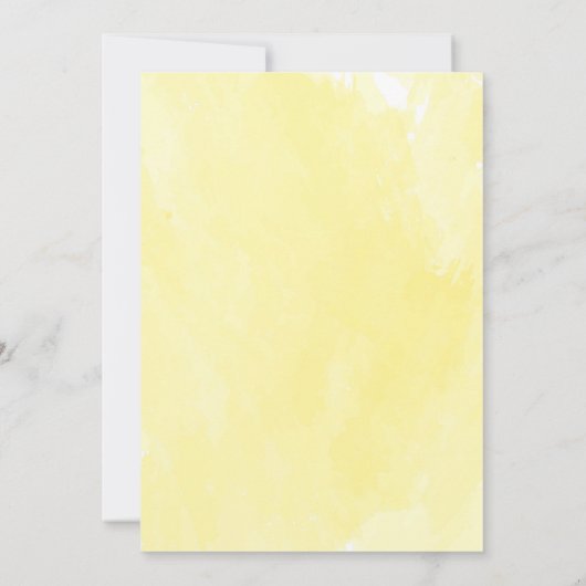 デイジーサンフラワーアフロガールファーストビーデイ誕生日 招待状 (裏面)