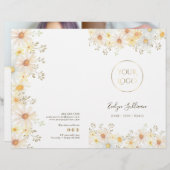 デイジーサービスメニューのパンフレット (正面/裏面)