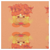 デイジーザカニ ファブリック (クローズアップ)