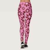 デイジーシンプルスタイリッシュ婦人服 レギンス (裏面)