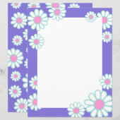 デイジーシンプルパープル (正面/裏面)