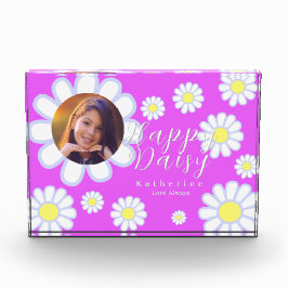 デイジーシンプルフォトバイオレット フォトブロック