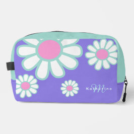 デイジーシンプルモノグラムパープル ドップキット