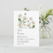 デイジーシンプルワイルドガーデン 招待状 (スタンド正面)