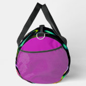 デイジージャングル（ラージホットピンク）ダッフルバッグ ダッフルバッグ (右)