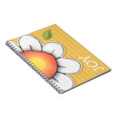 デイジージョイイエローノートブック ノートブック (右側)