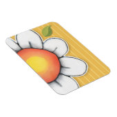 デイジージョイイエロープレミアムマグネット マグネット (右側)