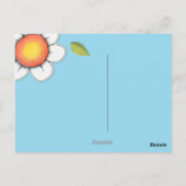 デイジージョイブルーハローポストカード ポストカード (裏面)