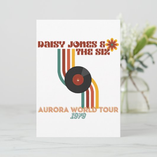 デイジージョーンズザシックス 招待状 (スタンド正面)