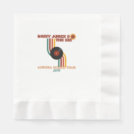 デイジージョーンズザシックス 縁ありランチョンナプキン (正面)