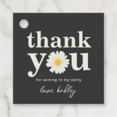 デイジースクエアサンキューラベル フェイバータグ (正面)