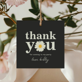 デイジースクエアサンキューラベル フェイバータグ