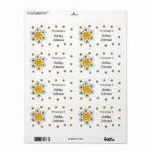 デイジースクール用品ラベル ラベル (フルシート)