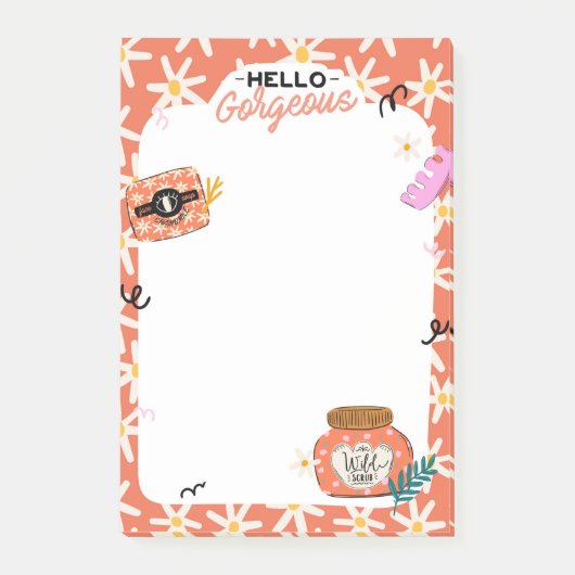 デイジースパ美しい注 ポストイット (正面)