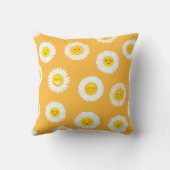 デイジースマイリーフェイス クッション (裏面)