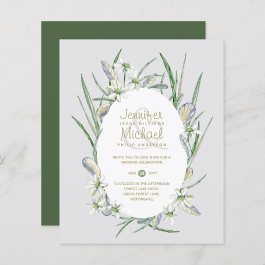 デイジーチェーインスパイアング・バジェット結婚ズ (正面/裏面)