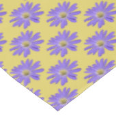 デイジーテーブルクロスパープルデイジーフラワーズテーブルクロース テーブルクロス (アングル)
