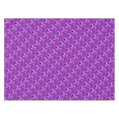 デイジーテーブルクロスパープルデイジーフラワーズテーブルクロース テーブルクロス (正面(横))